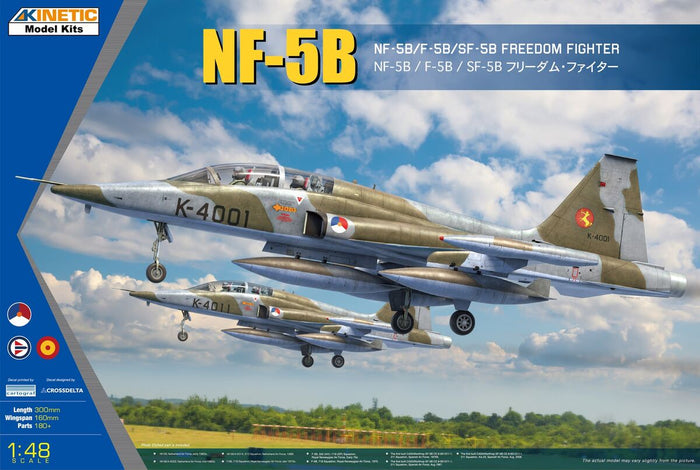 Kinetic - 1/48 NF-5B Freedom Fighter II (Europe Edition)