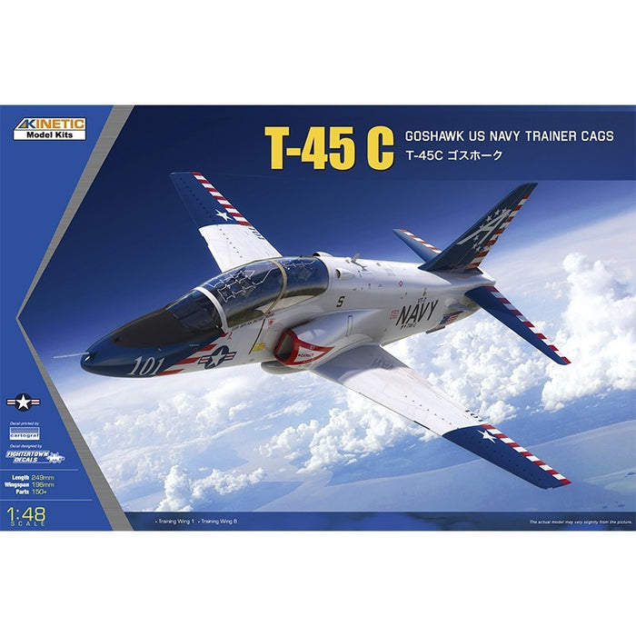 Kinetic - 1/48 T-45C Goshawk US Navy Trainer CAGS