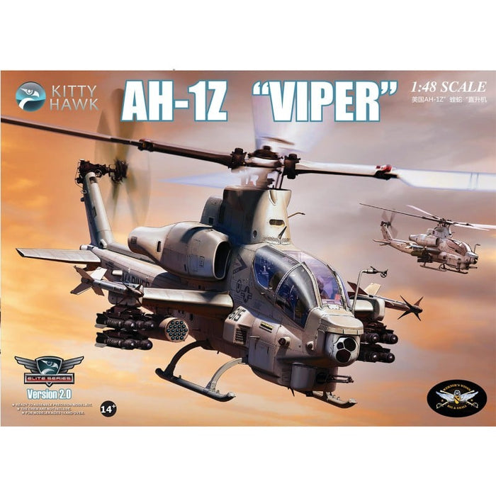 Kitty Hawk - 1/48 US Bell AH-1Z Viper (incl. P-Etched Parts)