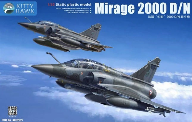 Kitty Hawk - 1/32 Mirage 2000 D/N