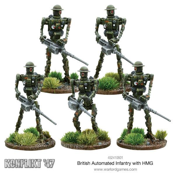 Warlord - Konflikt '47 British Automated Infantry Section