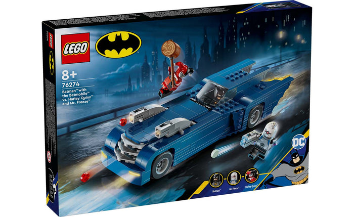 LEGO - Batman™ with the Batmobile™ vs. Harley Quinn™ and Mr. Freeze™ (76274)