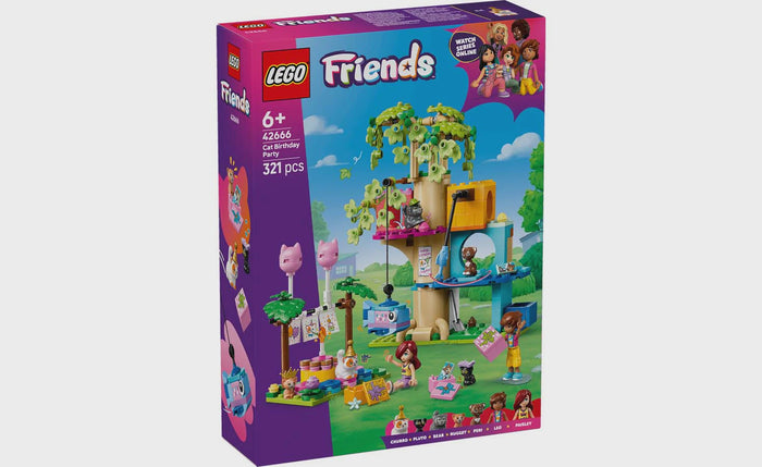 LEGO - Cat Birthday Party & Tree House (42666)