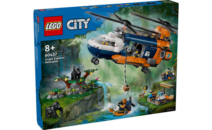 LEGO - Jungle Explorer Helicopter at Base Camp (60437)