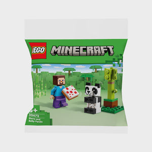 LEGO - Steve and Baby Panda (30672)