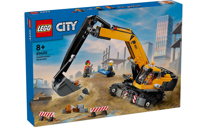 LEGO - Yellow Construction Excavator (60420)