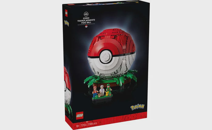 LEGO - Pokémon Iconic Trainer Moments Poké Ball (72154) – Jix Hobbies