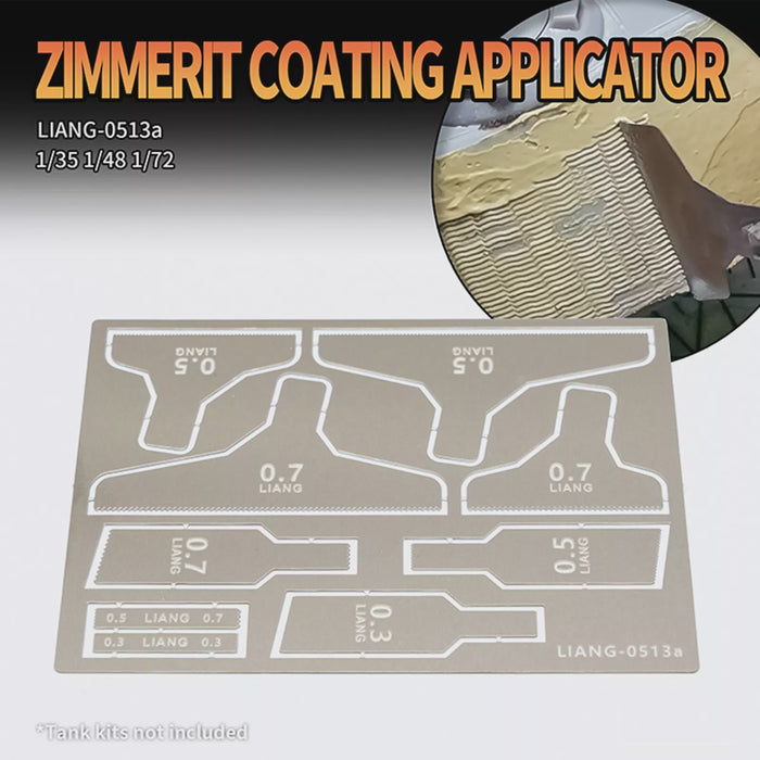 LIANG - Zimmerit Coating Applicator (Scale 1/35 - 1/48 - 1/72)