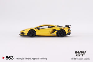 Mini GT - 1/64 Lamborghini Aventador SVJ (Giallo Orion)