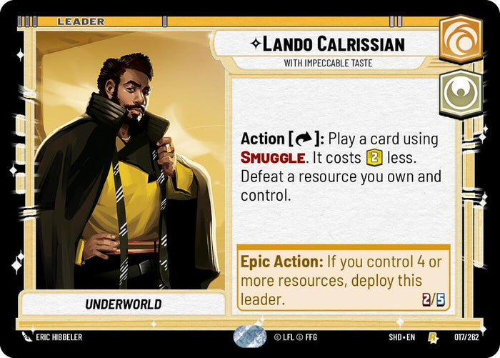 SWU - Lando Calrissian - With Impeccable Taste (017/262)