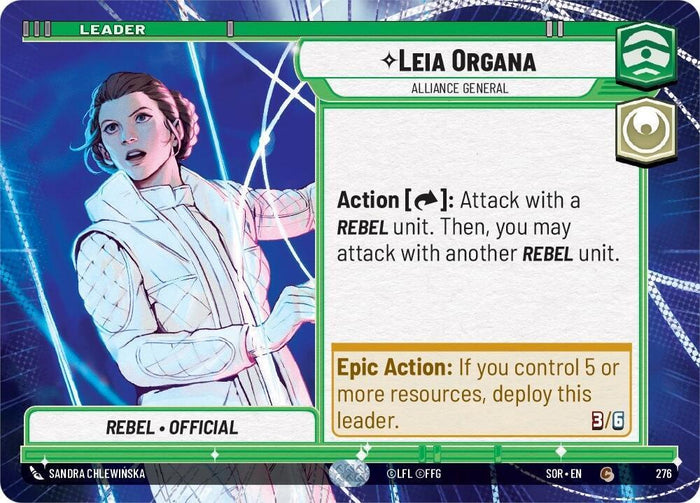 SWU - Leia Organa - Alliance General (276)