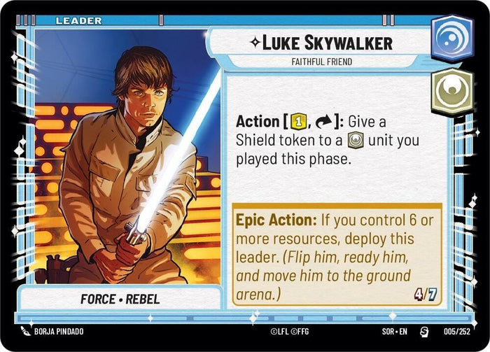 SWU - Luke Skywalker - Faithful Friend (005/252)