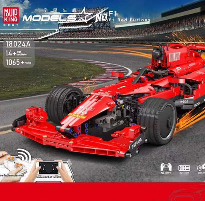 Mould King - F1 Red Furious R/C control (59cm) 1065pcs