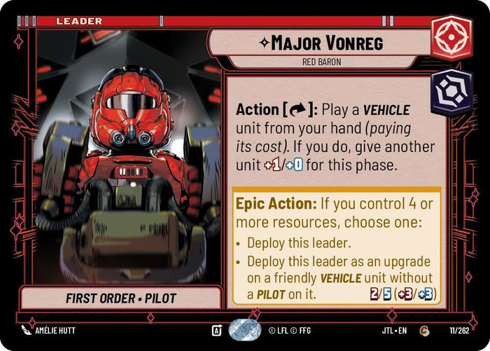 SWU - Major Vonreg - Red Baron  (011/262)