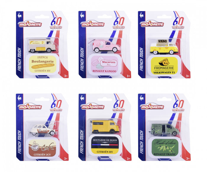 Majorette - French Touch Deluxe Cars (Assortment) (Sold Individually)