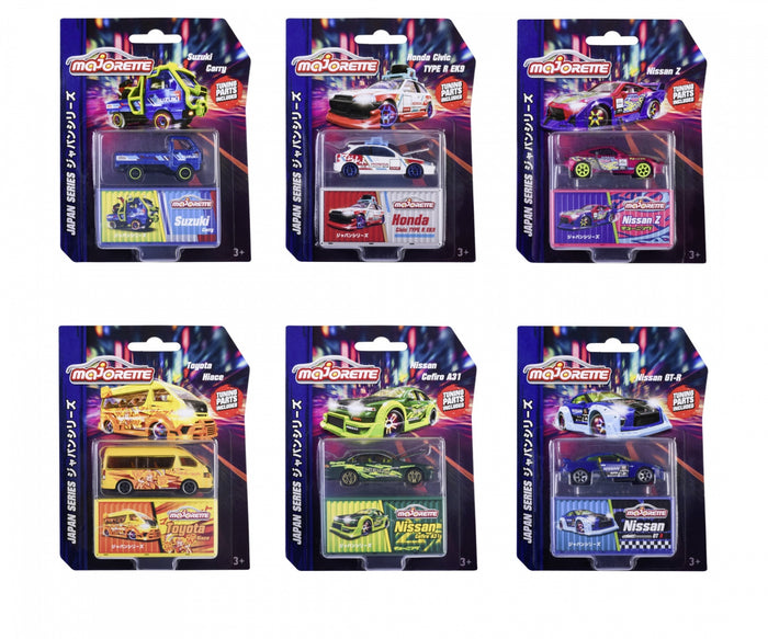 Majorette - Japan Series Deluxe Cars (Assortment) (Sold Individually)