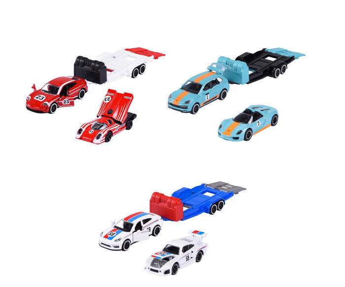 Majorette - Porsche Deluxe Trailer (Assortment)
