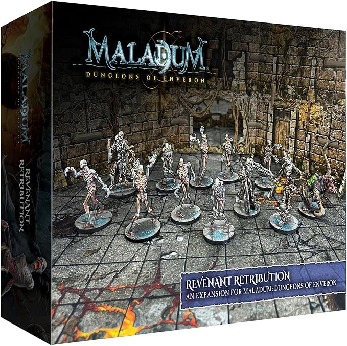 Maladum: Dungeons of Enveron - Revenant Retribution Expansion