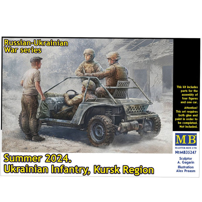 Master Box - 1/35 Summer 2024 - Ukrainian Infantry - Kursk Region (Russian-Ukrainian War series)