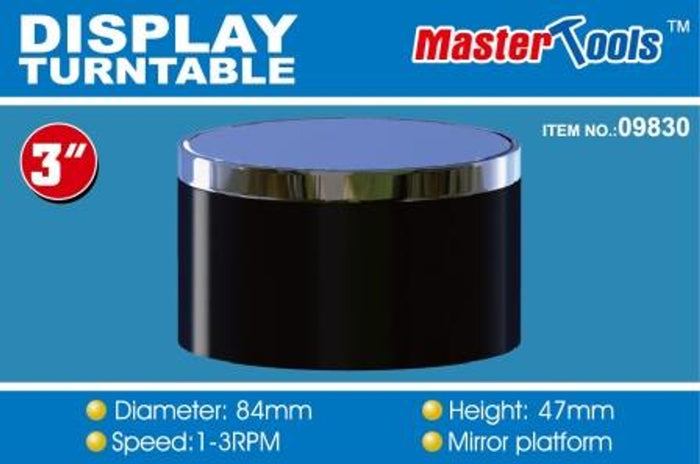 Master Tools - Turntable Display (Ø84mm x 47mm) (09830)