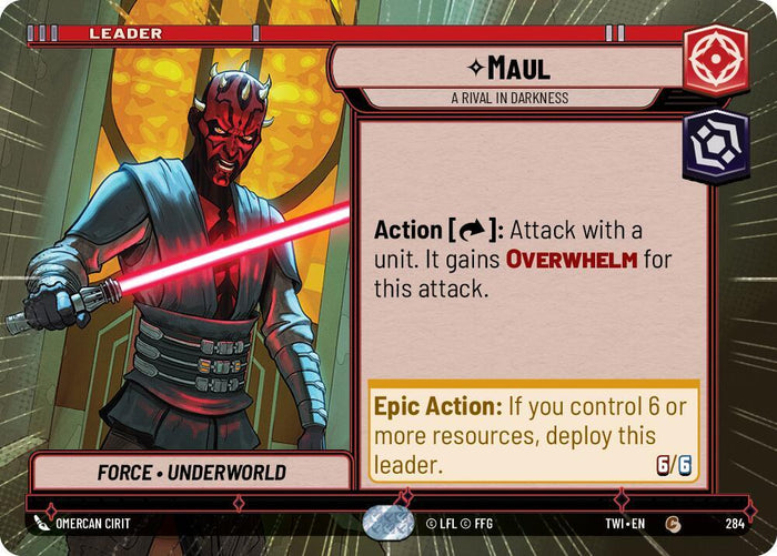 SWU - Maul - A Rival in Darkness (284)