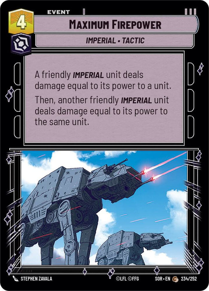 SWU - Maximum Firepower (234/252)