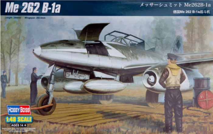 Hobby Boss - 1/48 Me 262 B-1a (80378)