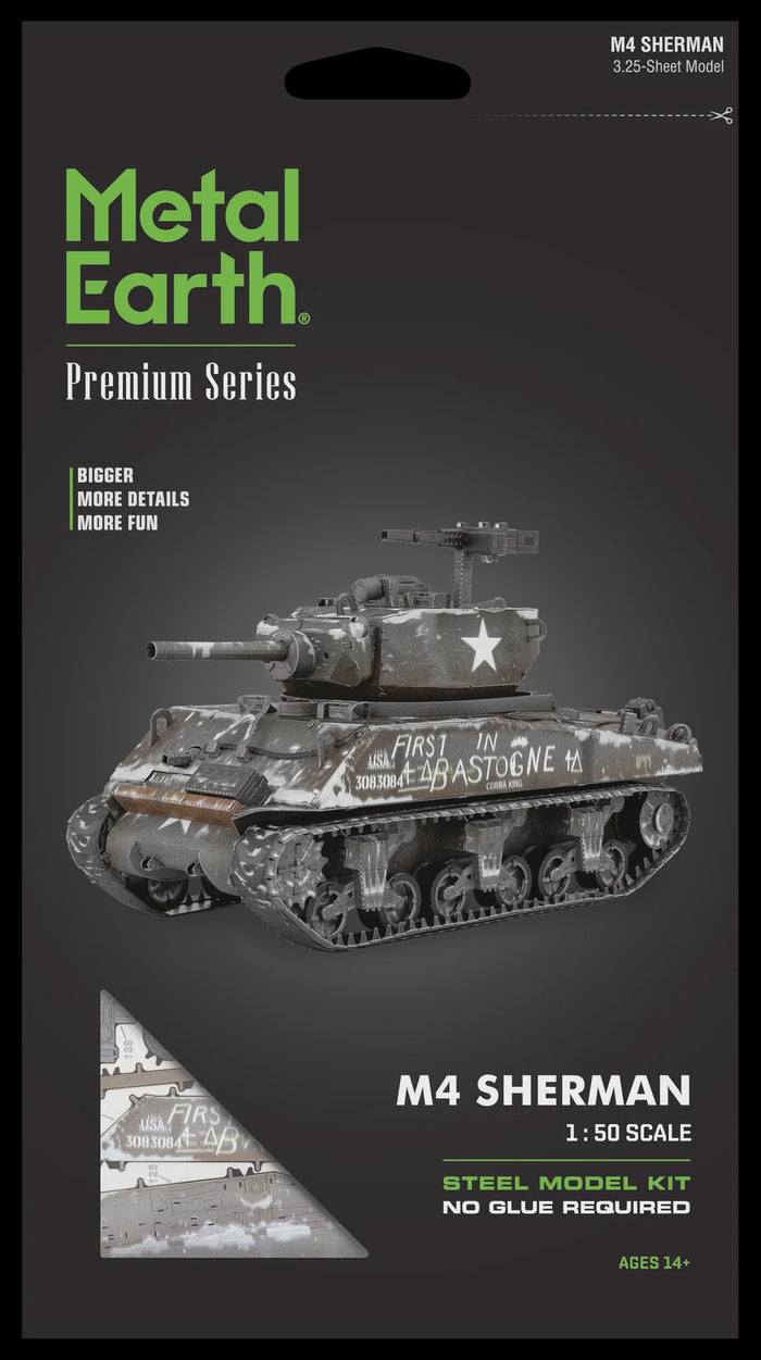 Metal Earth -  PS - M4 Sherman