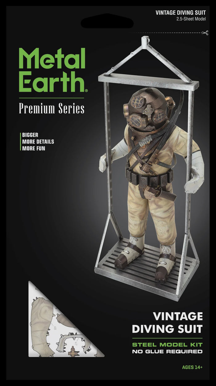 Metal Earth -  PS - Vintage Diving Suit