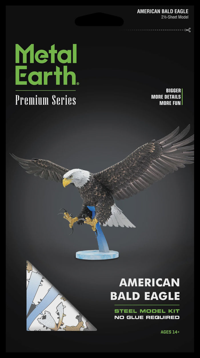 Metal Earth - American Bald Eagle (Premium Series)