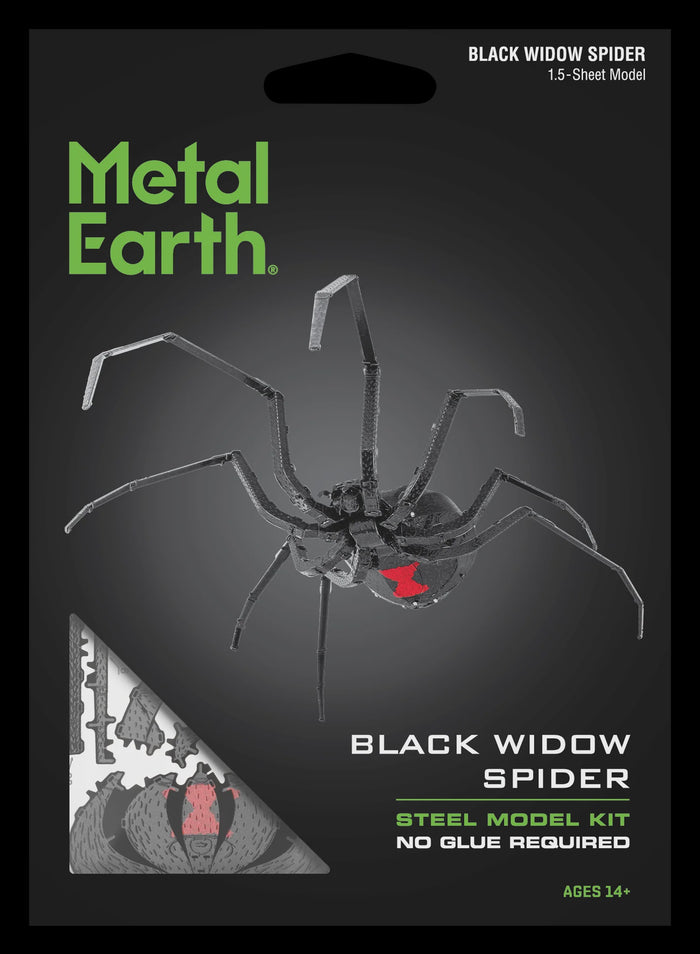 Metal Earth - Black Widow Spider