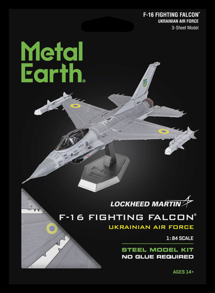 Metal Earth - F-16 Fighting Falcon Ukrainian Air Force