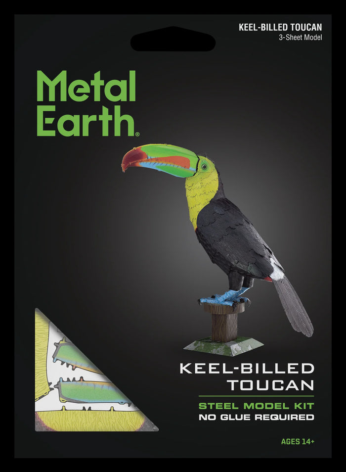 Metal Earth - Keel-Billed Toucan