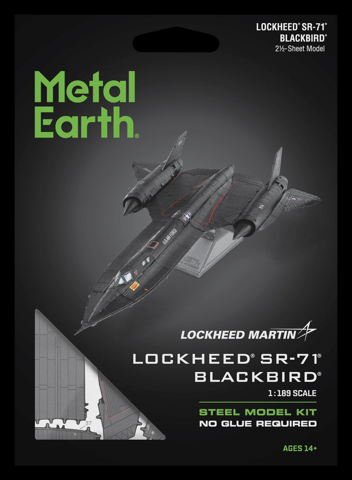 Metal Earth - Lockheed SR-71 Blackbird (Colour)
