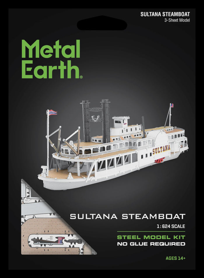 Metal Earth - Sultana Steamboat