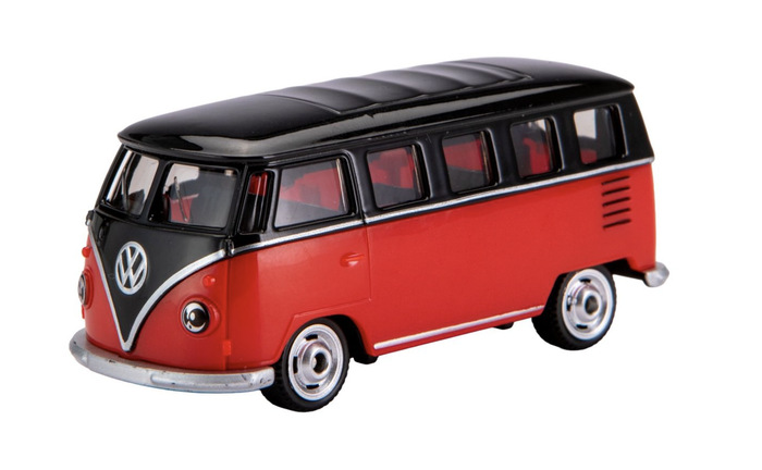 Metal Speed Zone - 1/54 Volkswagen T1 - Red/Black