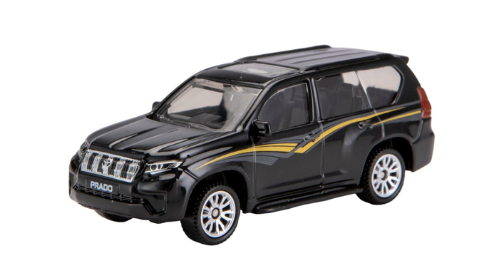 Metal Speed Zone - 1/64 Toyota Land Cruiser Prado - Black