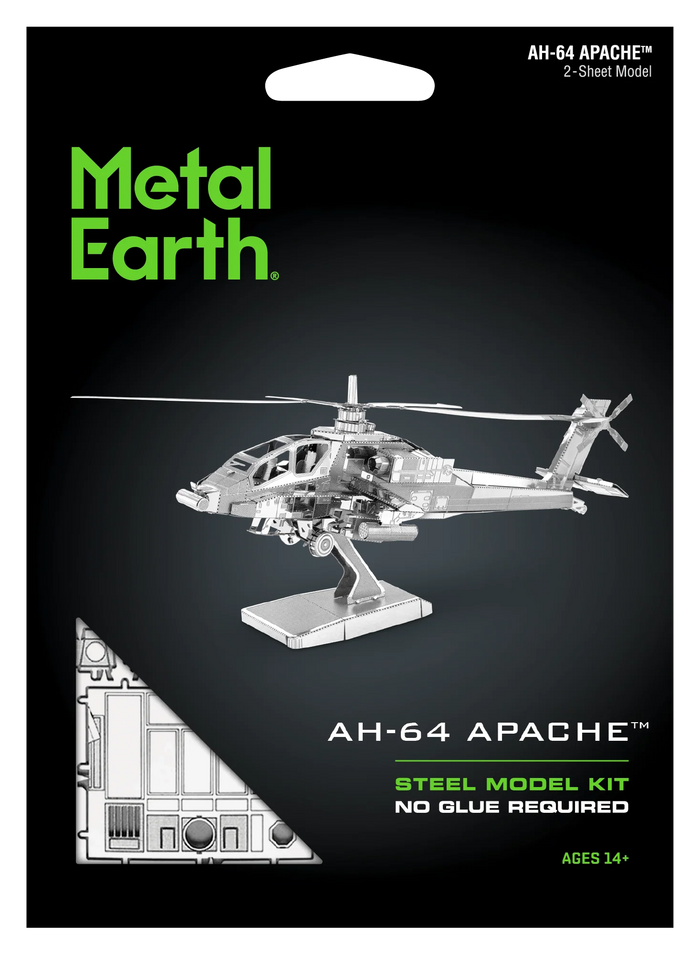 Metal Earth - AH-64 Apache