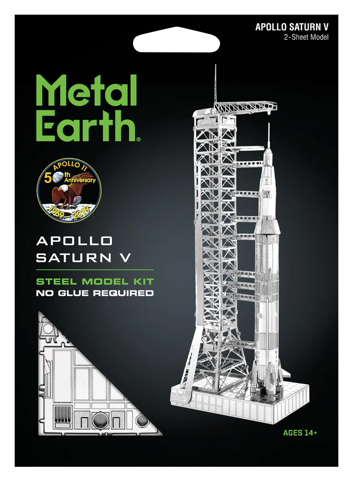 Metal Earth - Apollo Saturn V (w/ Gantry)