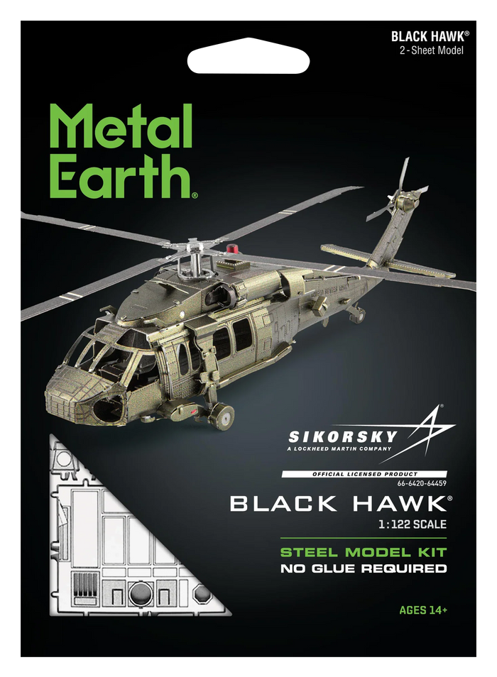 Metal Earth - Black Hawk (UH-60)