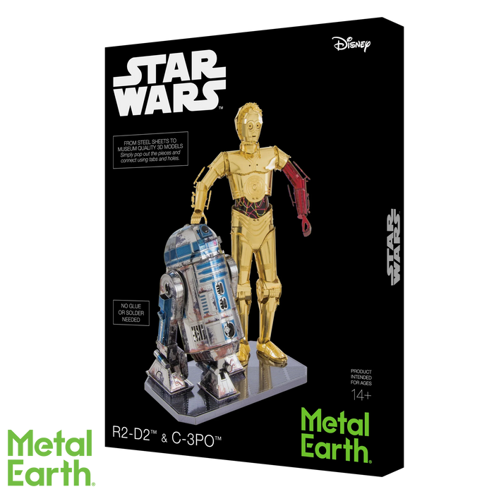 Metal Earth - C-3PO & R2-D2 (Gift Box Set)