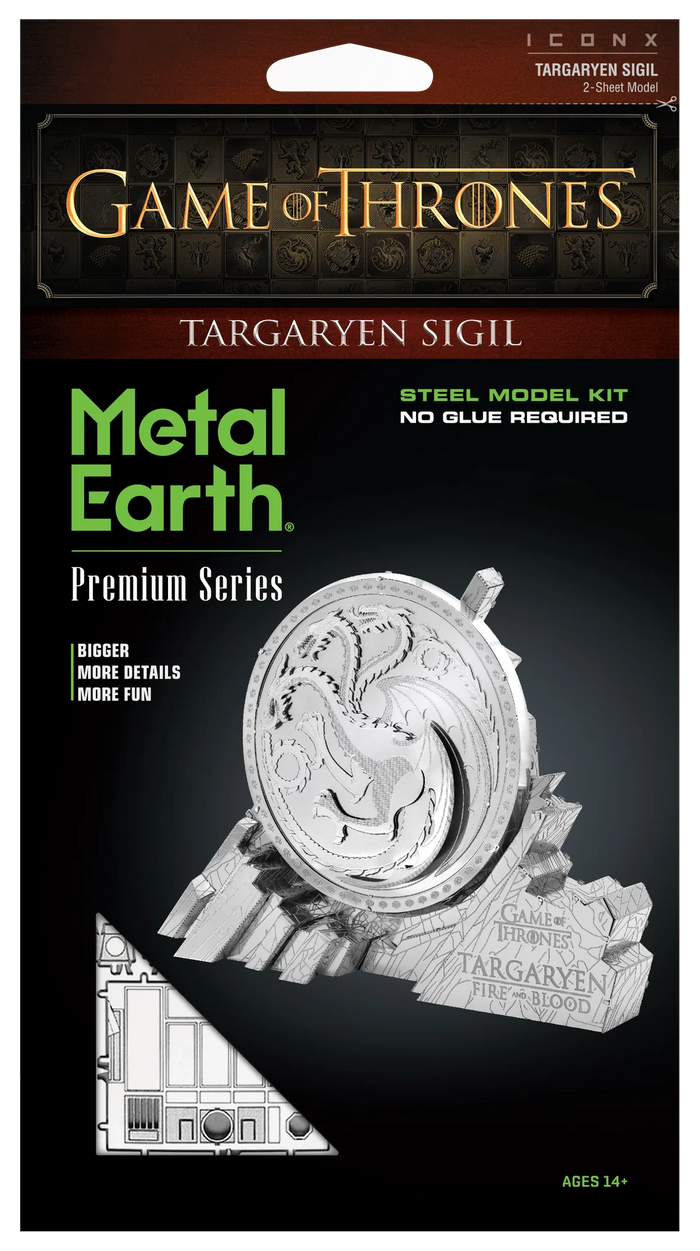 Metal Earth - Game of Thrones - Targaryen Sigil