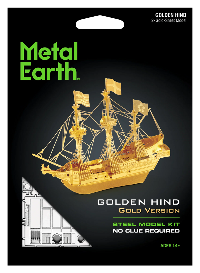 Metal Earth - Golden Hind (Golden)