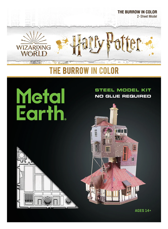 Metal Earth - Harry Potter - The Burrow in Color