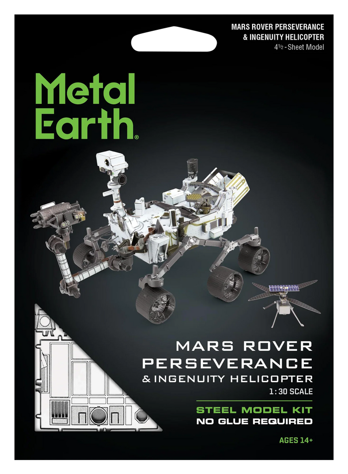 Metal Earth - Mars Rover Perseverance & Ingenuity Helicopter