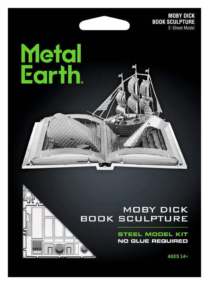 Metal Earth - Moby Dick Book Sculpture