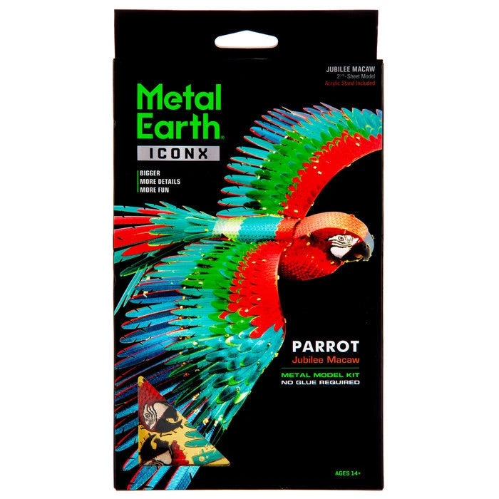 Metal Earth - Parrot Jubilee Macaw (ICONX)