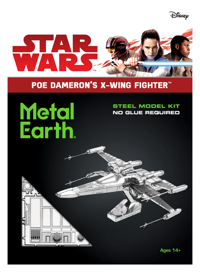 Metal Earth - Poe Damerons X-Wing Fighter (Star Wars)