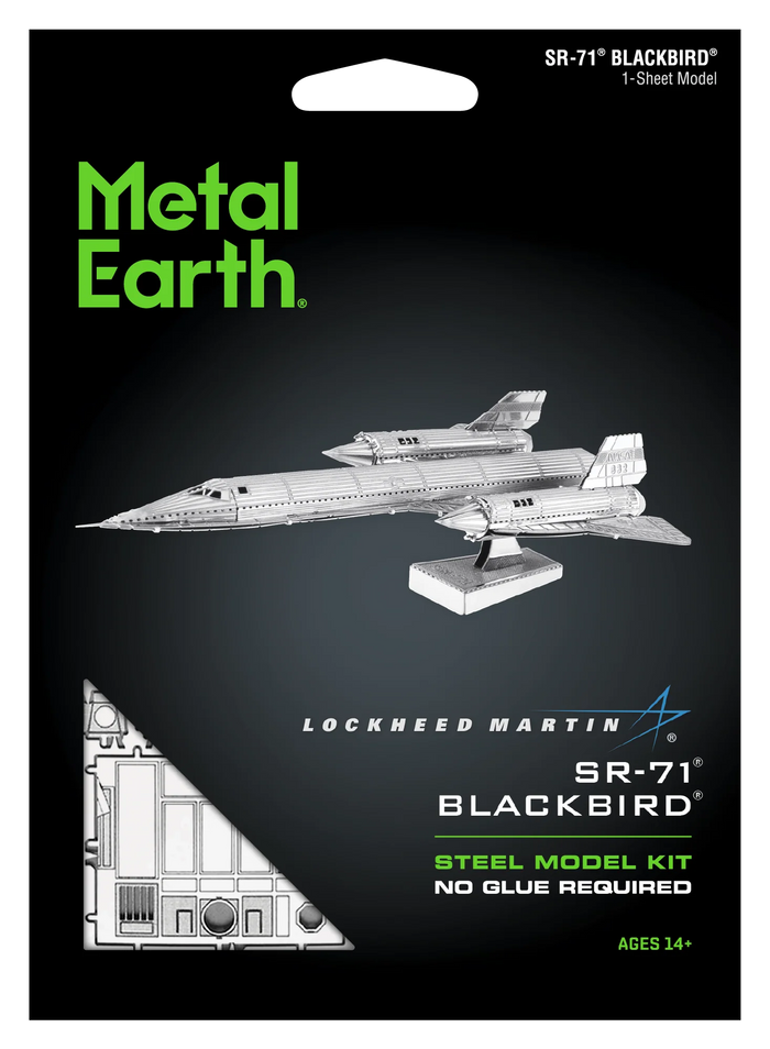 Metal Earth - SR-71 Blackbird
