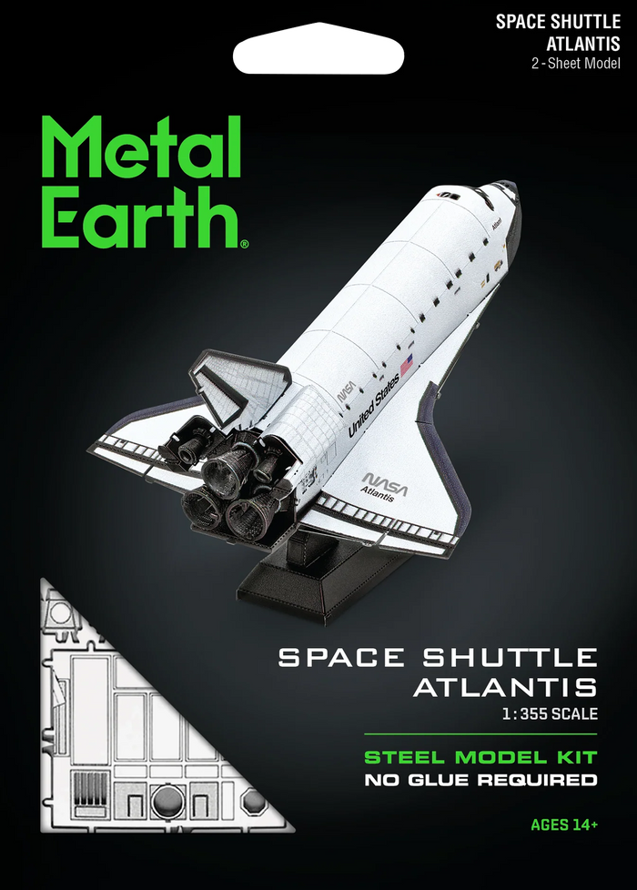 Metal Earth - Space Shuttle Atlantis - New